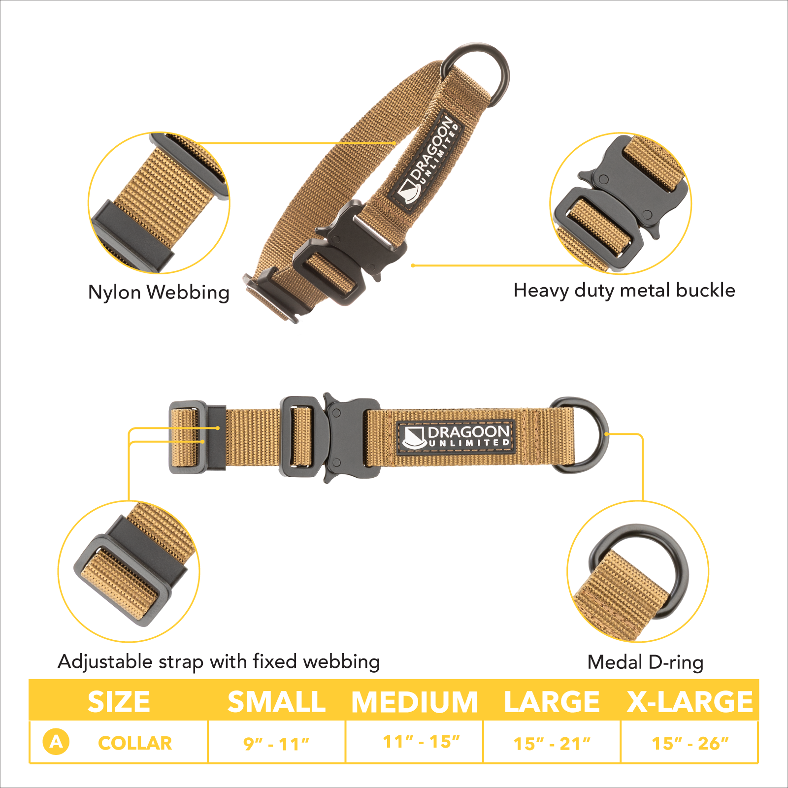 ADK9 Explorer Dog Collar