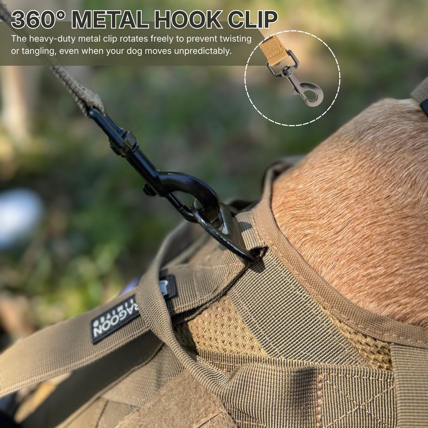 ADK9 Dog Hiking Leash