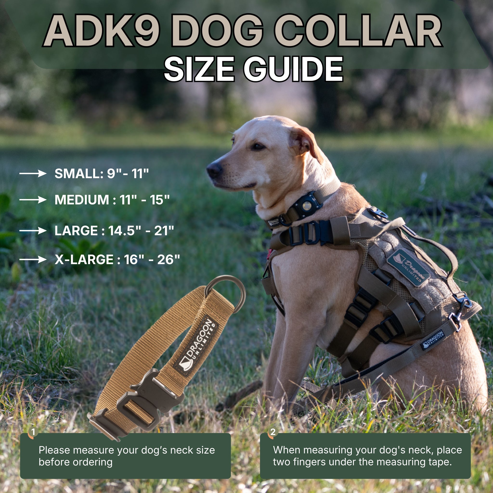 ADK9 Explorer Dog Collar