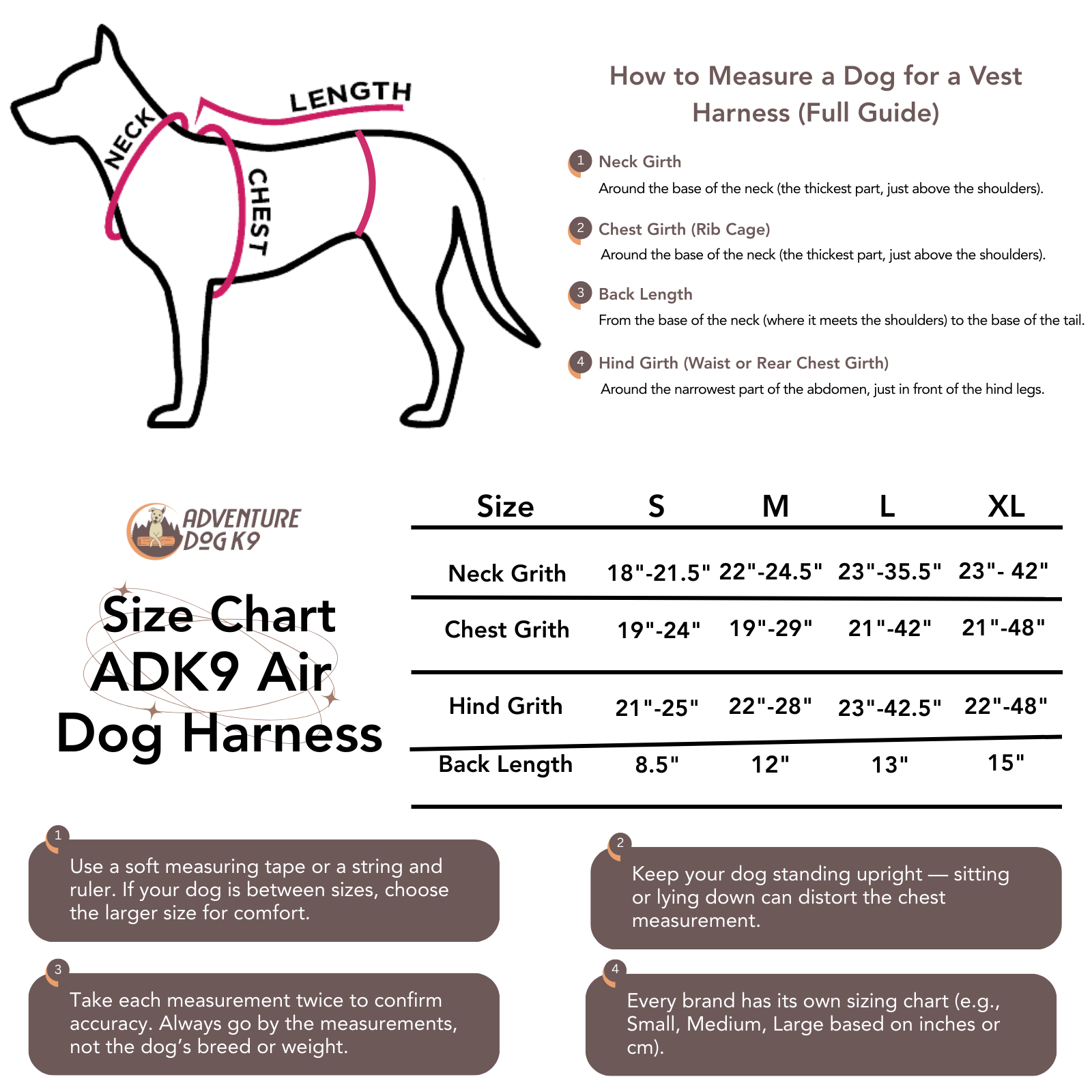 ADK9 “Air” Mesh Dog Vest Harness