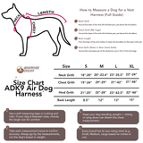 ADK9 “Air” Mesh Dog Vest Harness