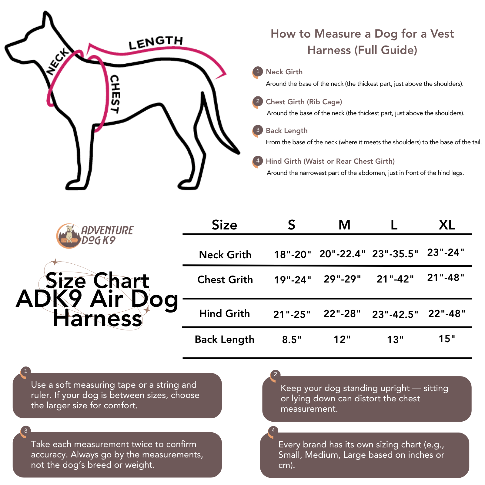 ADK9 “Air” Mesh Dog Vest Harness